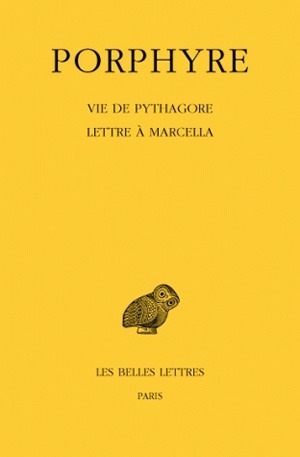 Vie de Pythagore - Lettre à Marcella (9782251003610-front-cover)