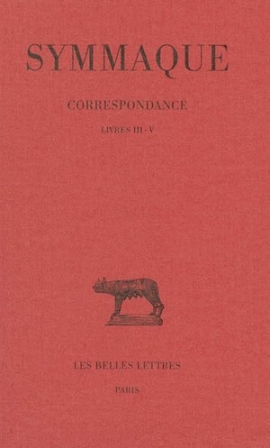 Correspondance. Tome II : Livres III-V (9782251012629-front-cover)