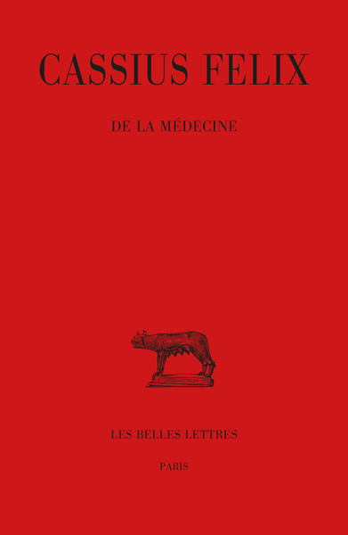 De la Médecine (9782251014241-front-cover)