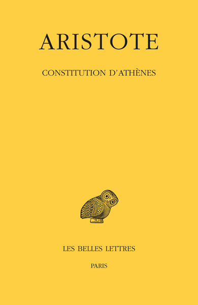 Constitution d'Athènes (9782251000336-front-cover)