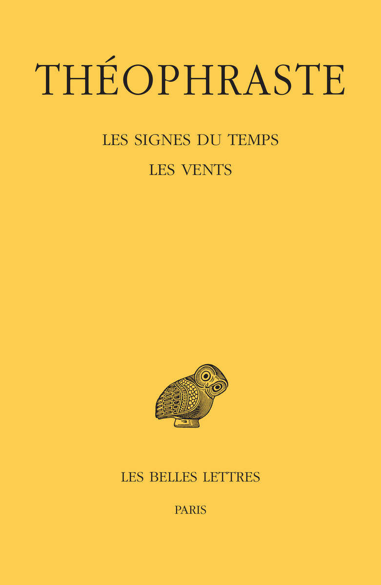 Les Signes du temps. Les Vents (9782251006338-front-cover)