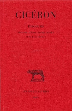 Discours. Tome IV : Seconde action contre Verrès, Livre III : Le Froment (9782251010557-front-cover)