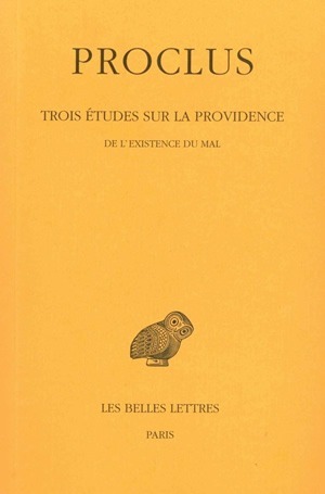 Trois études sur la providence. Tome III : De l'existence du mal (9782251002910-front-cover)