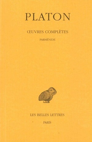 Œuvres complètes. Tome VIII, 1re partie: Parménide (9782251002231-front-cover)