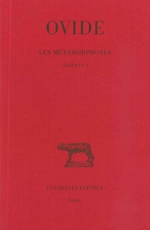 Les Métamorphoses. Tome II : Livres VI-X (9782251011233-front-cover)