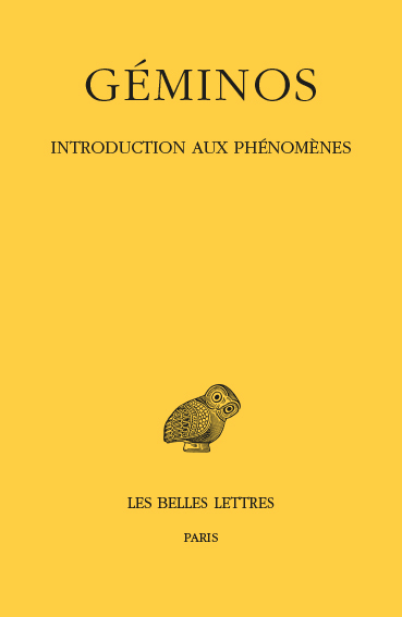 Introduction aux phénomènes (9782251001289-front-cover)