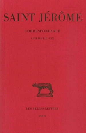 Correspondance. Tome III : Lettres  LIII-LXX (9782251012179-front-cover)
