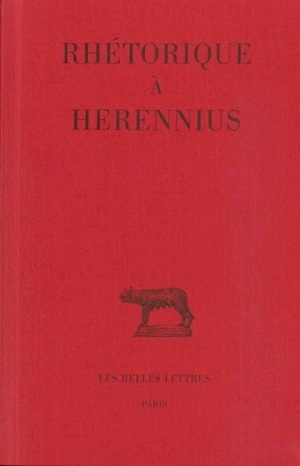 Rhétorique à Herennius (9782251013466-front-cover)