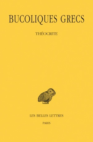 Bucoliques grecs. Tome I : Théocrite (9782251000725-front-cover)
