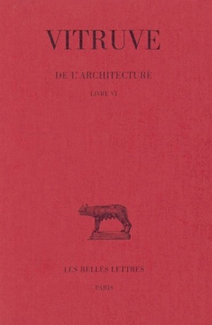 De l'Architecture. Livre VI (9782251014371-front-cover)