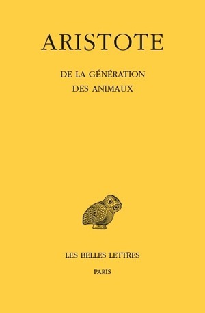 De la Génération des animaux (9782251000367-front-cover)