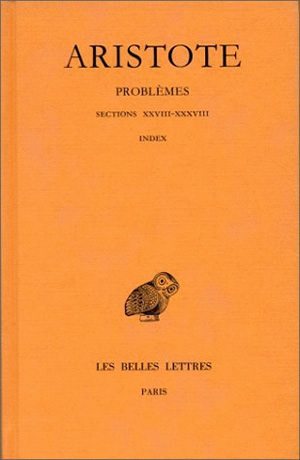 Problèmes.Tome III, Sections XXVIII-XXXVIII, Index (9782251004396-front-cover)