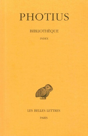 Bibliothèque. Tome IX : index (9782251004242-front-cover)
