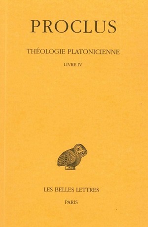 Théologie platonicienne. Tome IV : Livre IV (9782251002873-front-cover)