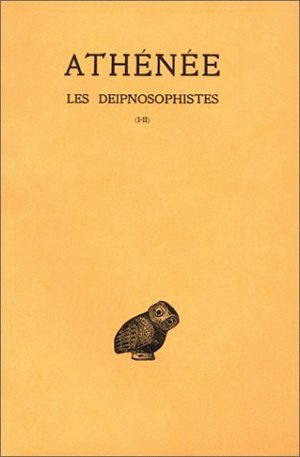 Les Deipnosophistes (9782251000688-front-cover)
