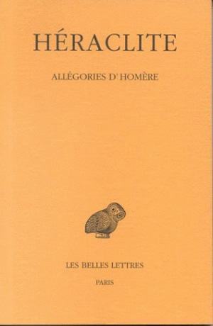 Allégories d'Homère (9782251001333-front-cover)