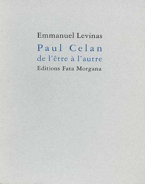 Paul Celan, de l’être à l’autre (9782377920082-front-cover)