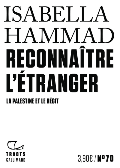 Reconnaître l'étranger, La Palestine et le récit (9782073107596-front-cover)