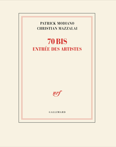 70 bis, entrée des artistes (9782073123633-front-cover)