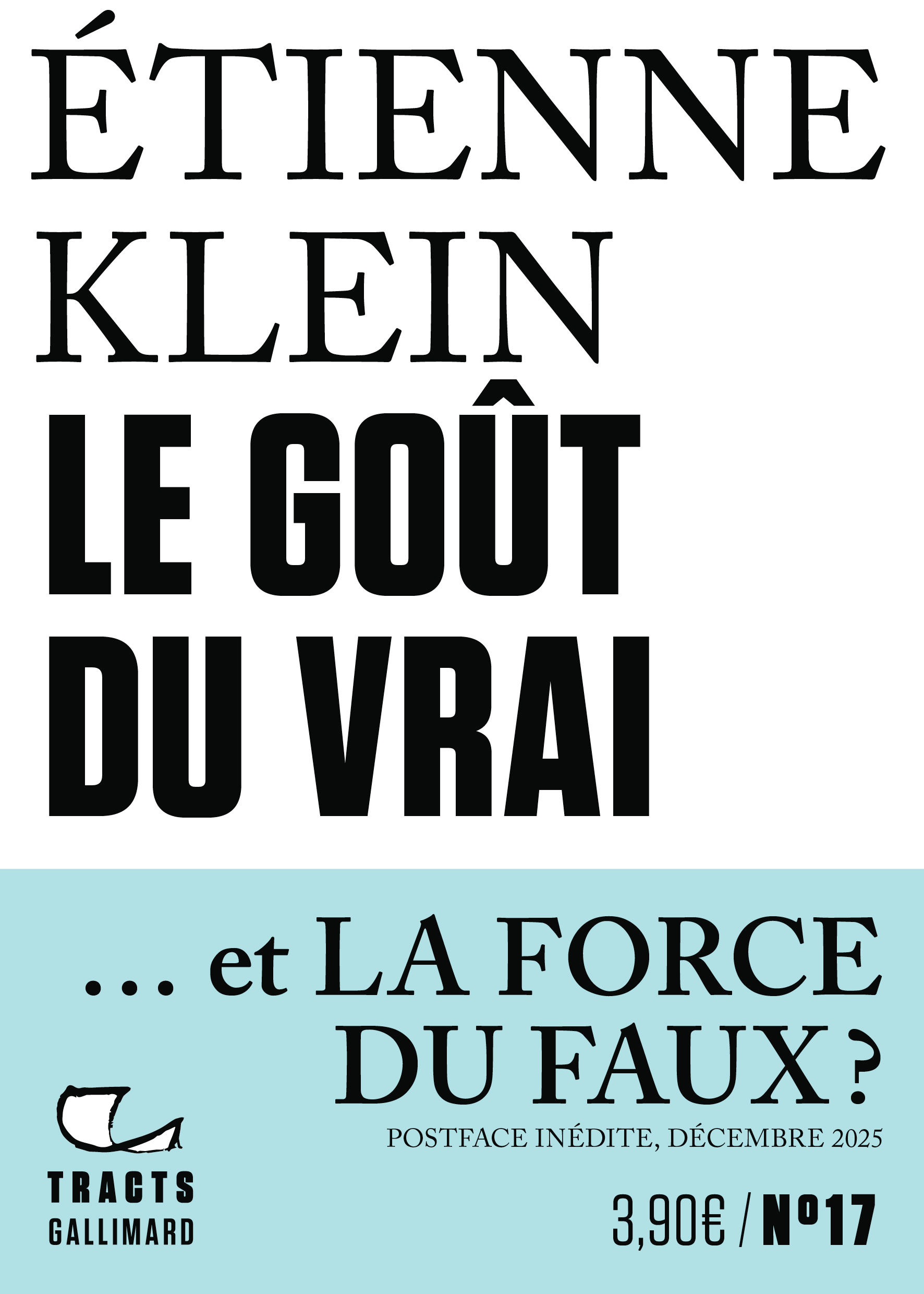 Le goût du vrai, Nouvelle édition (9782073152572-front-cover)