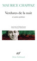 Verdures de la nuit et autres poèmes (9782073139955-front-cover)