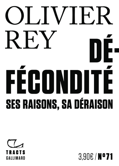 Défécondité, Ses raisons, sa déraison (9782073146281-front-cover)