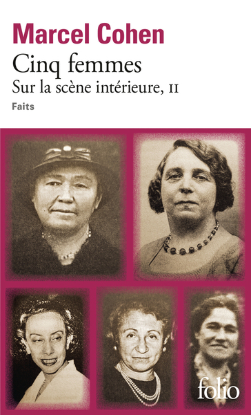 Cinq femmes, Sur la scène intérieure, II - Faits (9782073116802-front-cover)