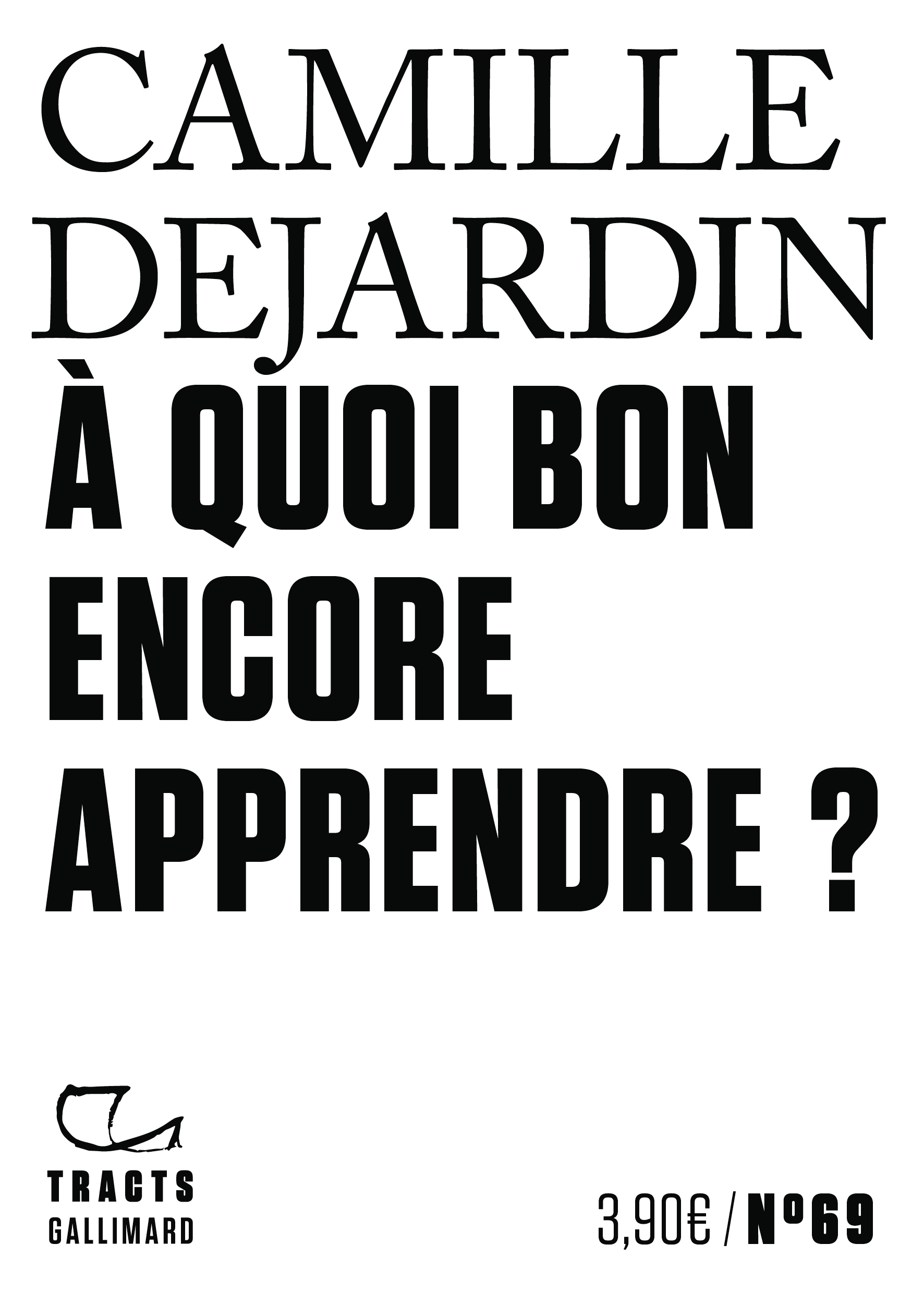 À quoi bon encore apprendre ? (9782073137968-front-cover)