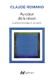 Au coeur de la raison, La phénoménologie et son avenir (9782073121066-front-cover)