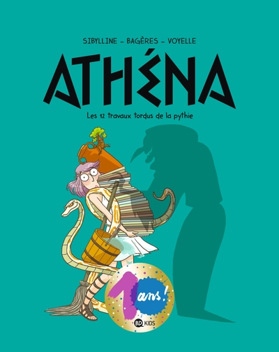 Athéna, Tome 04, Les 12 travaux tordus de la Pythie (9782408034085-front-cover)