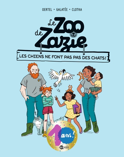 Le zoo de Zazie, Tome 03, Les chiens ne font pas des chats ! (9782408034078-front-cover)