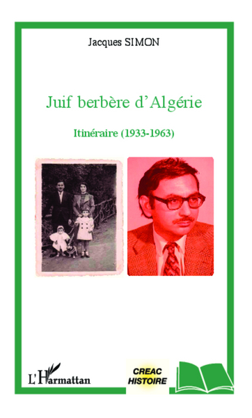 Juif berbère d'Algérie, Itinéraire (1933-1963) (9782336004273-front-cover)