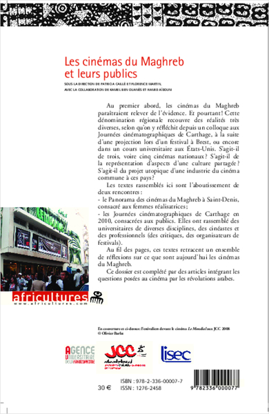 Africultures, Les cinémas du Maghreb et leurs publics (9782336000077-back-cover)