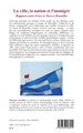 La ville, la nation et l'immigré, Rapports entre grecs et Turcs à Bruxelles (9782336003252-back-cover)