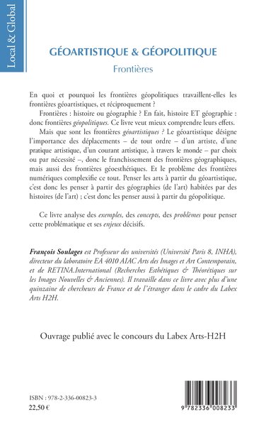Géoartistique et géopolitique, Frontières (9782336008233-back-cover)