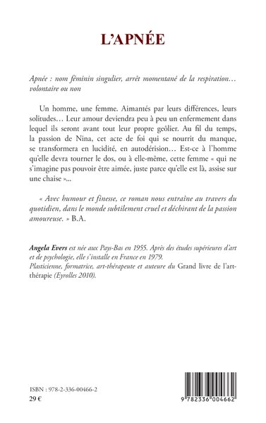L'Apnée, Roman (9782336004662-back-cover)