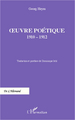 Oeuvre poétique 1910-1912 (9782336006598-front-cover)