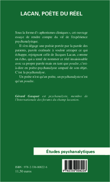 Lacan, poète du réel (9782336008226-back-cover)