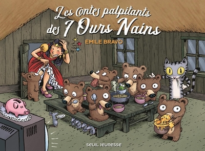 Les Contes palpitants des 7 ours nains (9791023516586-front-cover)