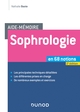 Aide-mémoire - Sophrologie -2e éd. - en 68 notions, en 68 notions (9782100788415-front-cover)