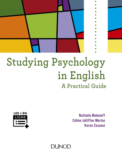 Studying psychology in english - A practical guide, A practical guide (9782100772513-front-cover)