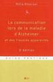 La communication lors de la maladie d'Alzheimer et des troubles apparentés - 3e édition (9782704013104-front-cover)