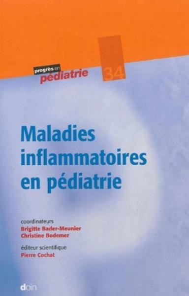 Maladies inflammatoires en pédiatrie - N°34 (9782704013685-front-cover)