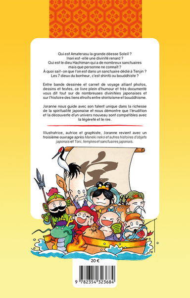 Petites histoires de divinités japonaises (9782354323684-back-cover)