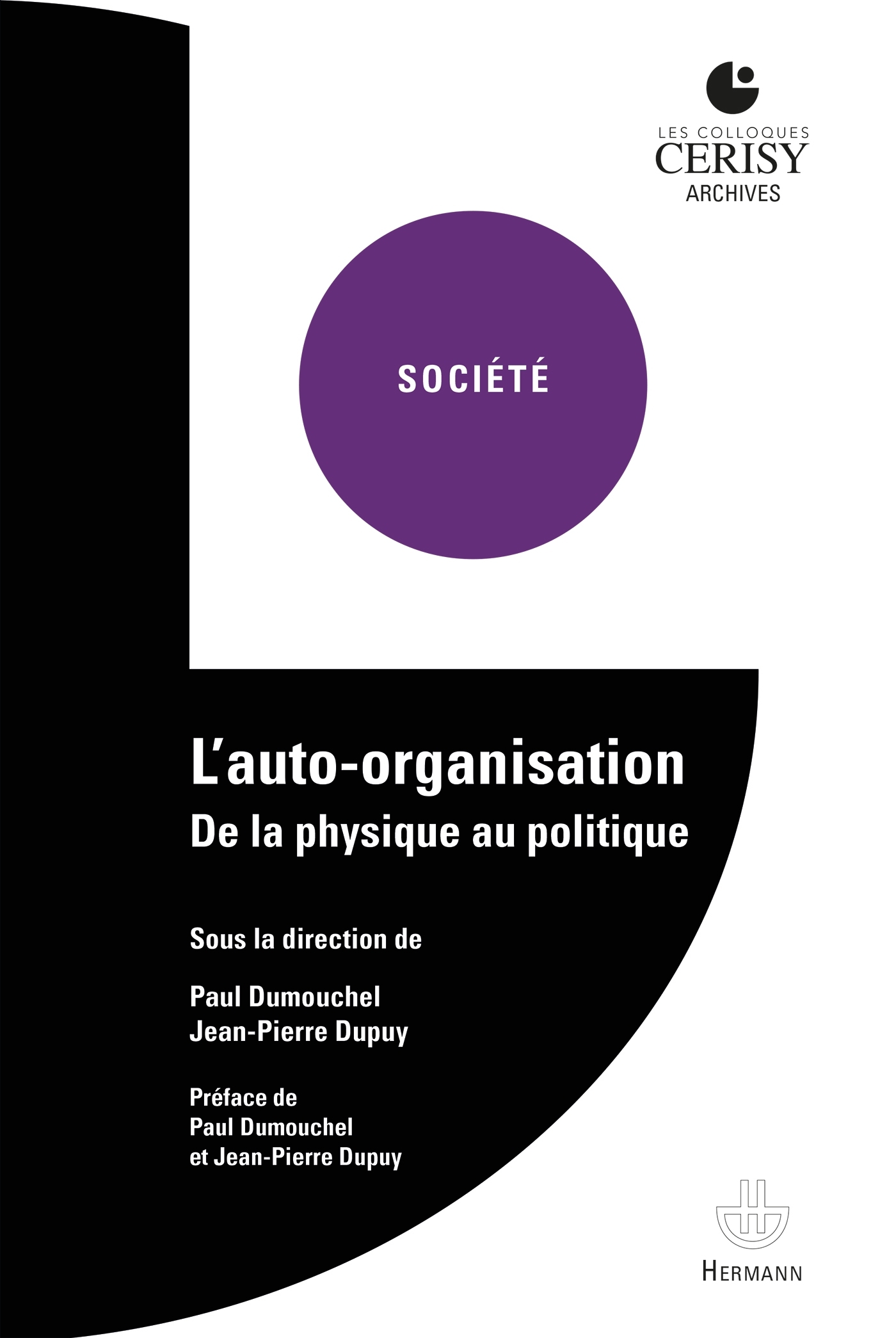 L'auto-organisation, De la physique au politique (9791037019356-front-cover)