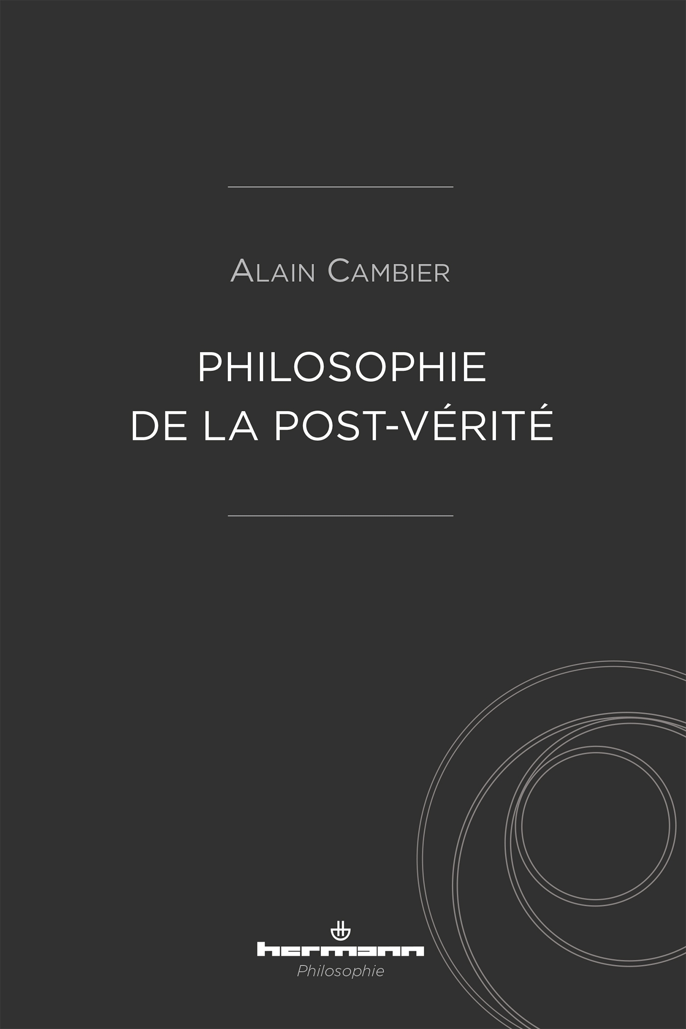 Philosophie de la post-vérité (9791037001696-front-cover)