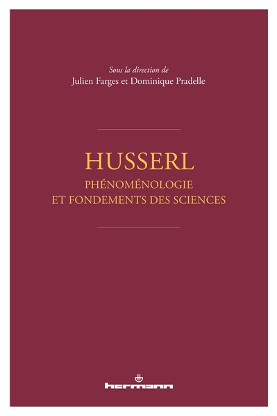 Husserl - La phénoménologie et les fondements des sciences (9791037000811-front-cover)