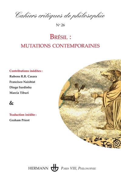 Cahiers critiques de philosophie n° 26, Brésil : mutations contemporaines (9791037031525-front-cover)