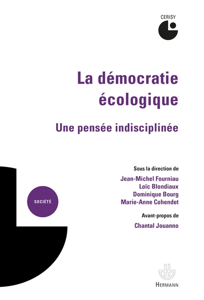 La démocratie écologique, Une pensée indisciplinée (9791037015365-front-cover)