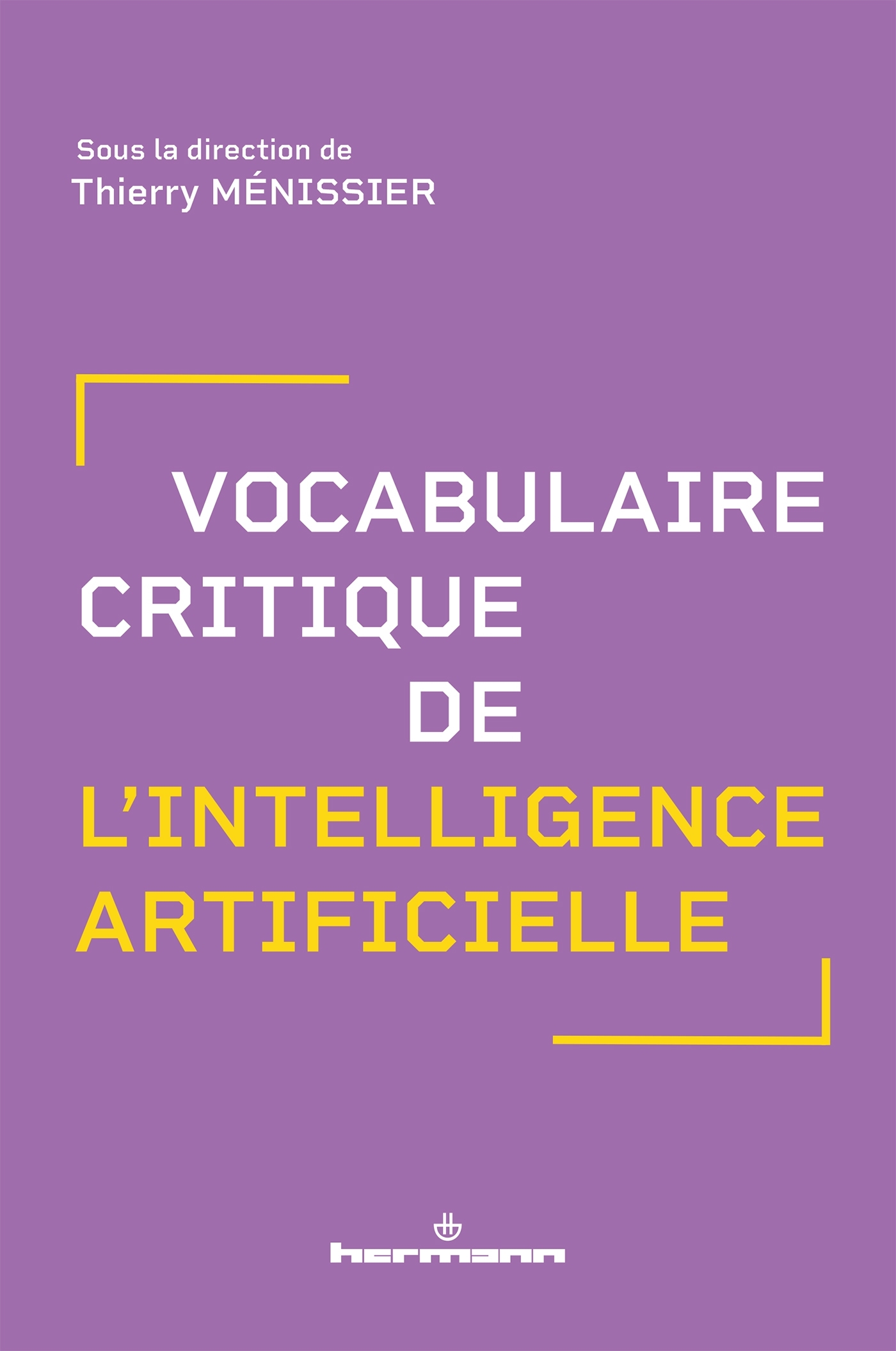 Vocabulaire critique de l'intelligence artificielle (9791037045843-front-cover)
